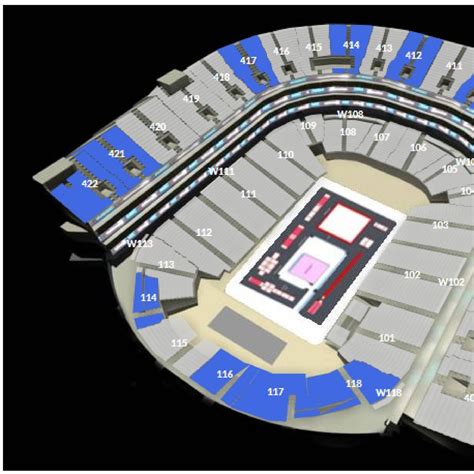 O2 Stadium Seating Plan