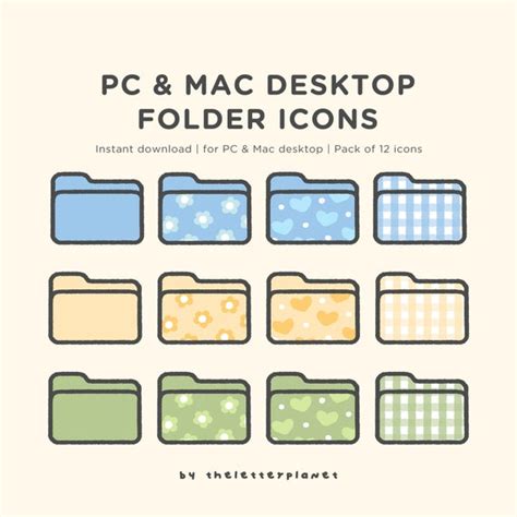 Cute Desktop Icons Mac Folder Icons Desktop Folder Icons | tunersread.com