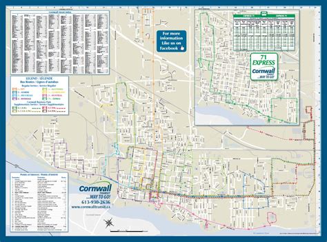 Transit Routes - City of Cornwall