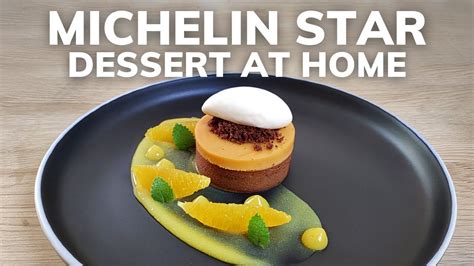 Fine dining CHOCOLATE & ORANGE dessert | Michelin Star Pastry At Home ...