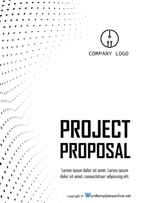 Cover Page For Project Proposal