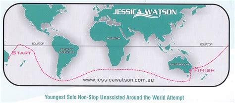 Jessica Watson Map