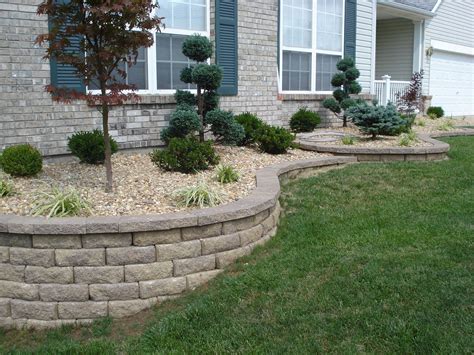 Front Yard Retaining Walls & Landscaping | Landscaping retaining walls ...