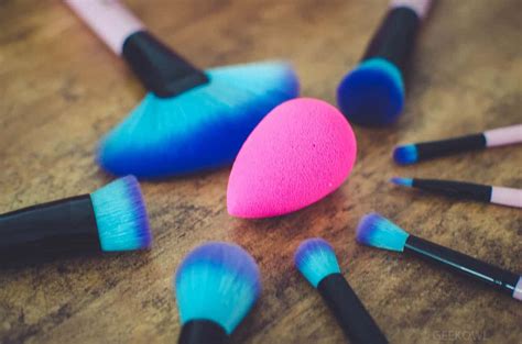 My must have Spectrum synthetic makeup brushes - GeekOwl