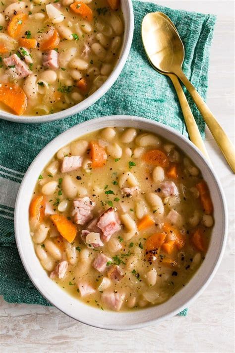 Canned White Bean Soup With Ham - 101 Simple Recipe