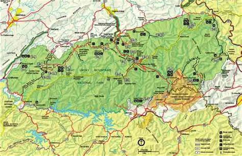 10+ Great smoky mountains national park map image HD – Wallpaper