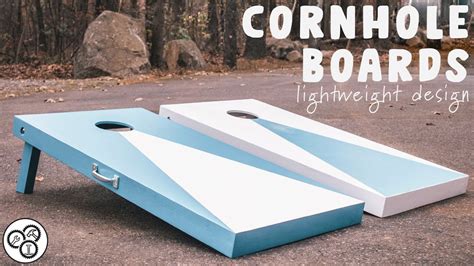 How To Make Cornhole Boards | Lightweight Design | DIY - YouTube