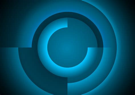 Hi-tech abstract futuristic background with circles 34416428 Vector Art ...