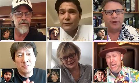 The Goonies cast reunite for Josh Gad