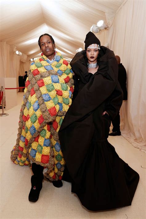 RIHANNA and Asap Rocky at 2021 Met Gala in New York 09/13/2021 – HawtCelebs