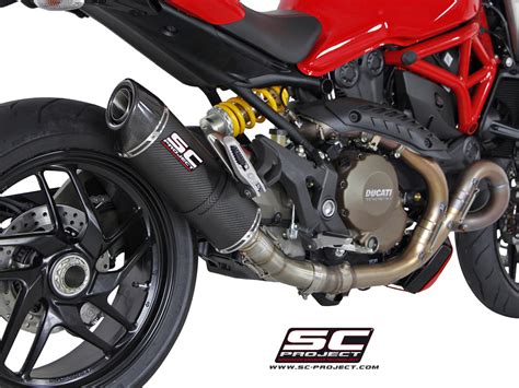 Ducati Monster 1200 Oval Exhaust by SC-Project