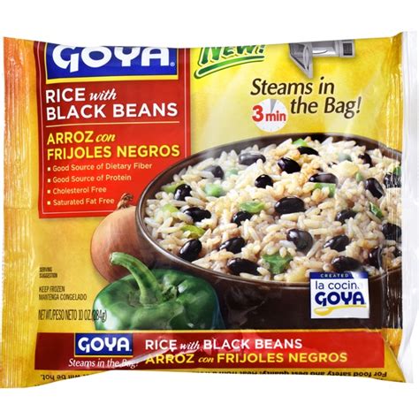 Goya Rice With Black Beans (10 oz) - Instacart