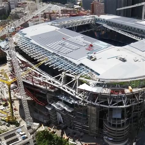 Real Madrid reveals revamped Santiago Bernabéu stadium - Stroom News