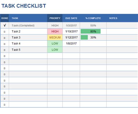 task management system excel