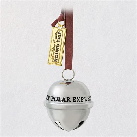 2021 Santa's Sleigh Bell, The Polar Express Hallmark Keepsake Ornament ...