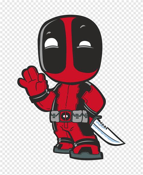 Deadpool illustration, Deadpool Chibi Drawing Marvel Comics Art ...