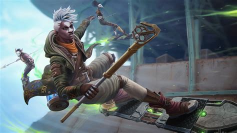 ArtStation - Ekko FireLight - Arcane League of Legends fan art