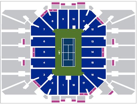 Arthur Ashe Stadium Seating Plan – Two Birds Home