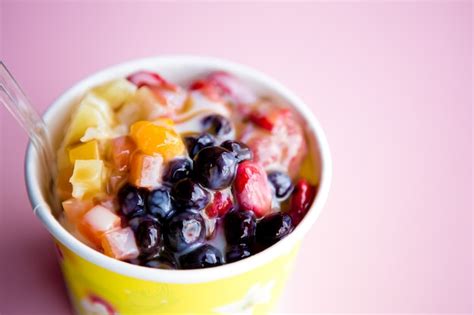 Free Photo | Fruit salad with ice cream