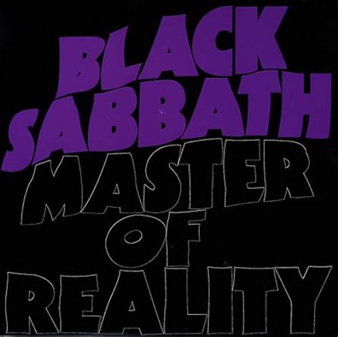 Black Sabbath Master Of Reality UK vinyl LP album (LP record) (325722)