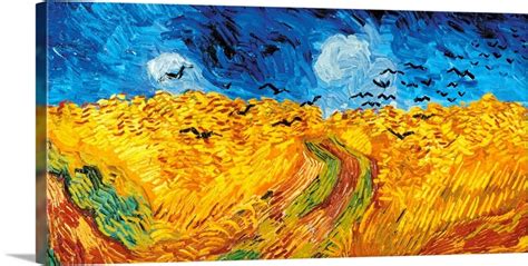 Wheat Field with Crows | Great Big Canvas