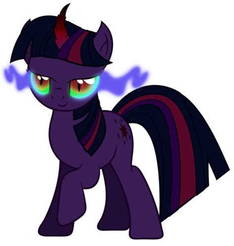 Image - Twilight Sparkle infected by dark magic.png - Villains Wiki ...