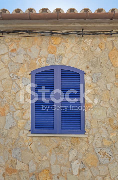 Blue Window Shutters Stock Photo | Royalty-Free | FreeImages