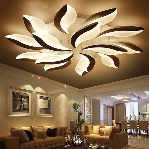 31 Nice Living Room Ceiling Lights Design Ideas - MAGZHOUSE