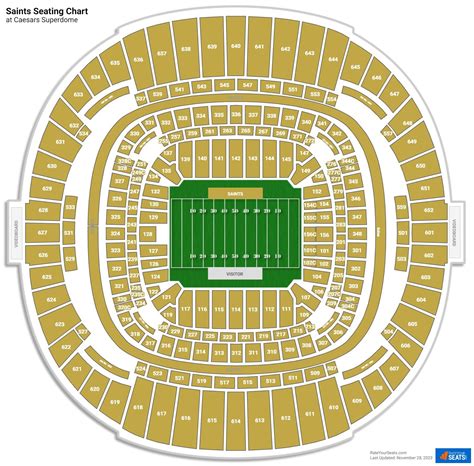 New Orleans Superdome Seating Chart For Saints Games | Review Home Decor