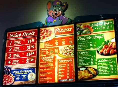 Chuck E Cheese Menu Crown Friendster | Images and Photos finder