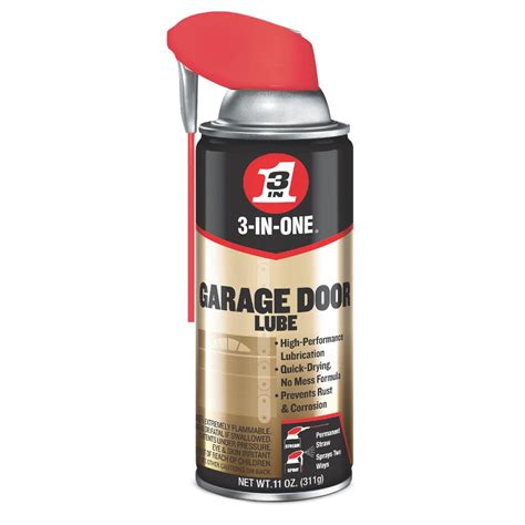 3-IN-ONE 11 oz. Garage Door Lubricant-100584 - The Home Depot