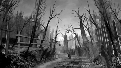 Creepy Forest Wallpaper - WallpaperSafari