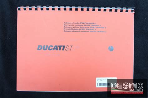 Official catalogue parts Ducati ST2 1998 - Desmo Market