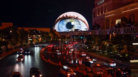 The 'Sphere' In Las Vegas Leads To Vandalism Before F1 Race