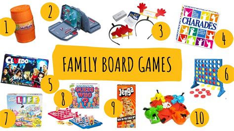 The Best Family Board Games : Rainy Day Activities - The Kid Bucket List