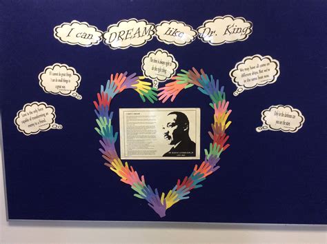 Dr. Martin Luther King bulletin board