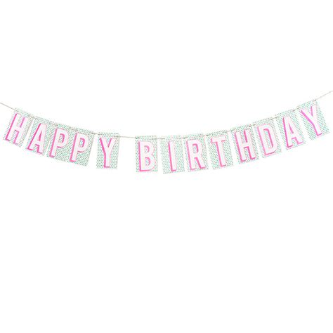 Happy Birthday Banner with Stars – Smarty Pants Paper Co.