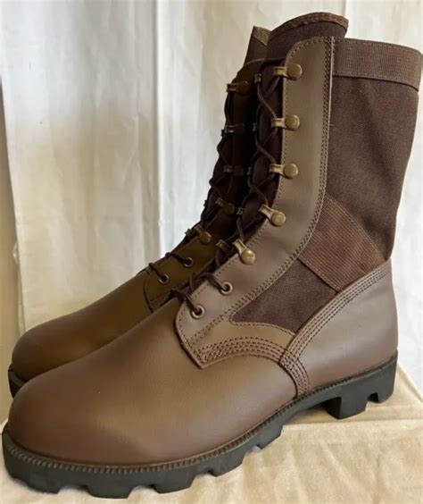 WELLCO JUNGLE BROWN boots British Army Surplus Tropical Hot Weather ...