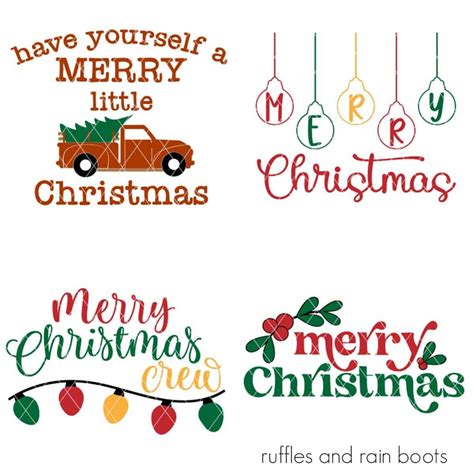 Christmas Svg,christmas Svg File,christmas Svg,christmas Dxf,christmas ...