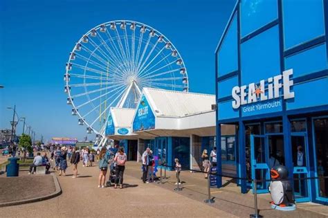 Enjoy beautiful views from Great Yarmouth's new ferris wheel this ...