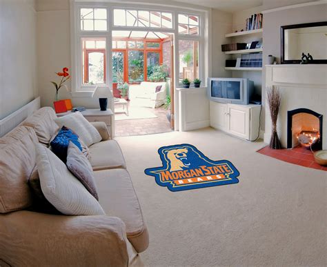 Morgan State University Bears Mascot Area Rug - Nylon