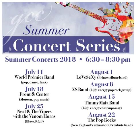 Free Summer Concerts in Rhode Island