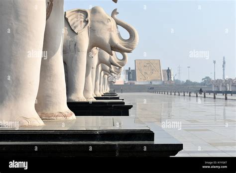 Hathi deergha (Elephant Square), Ambedkar memorial park, Lucknow, India ...