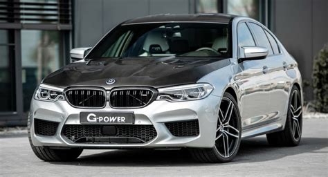 BMW M5 Pays Another Visit To G-Power, Gains Carbon Fiber Bits | Carscoops