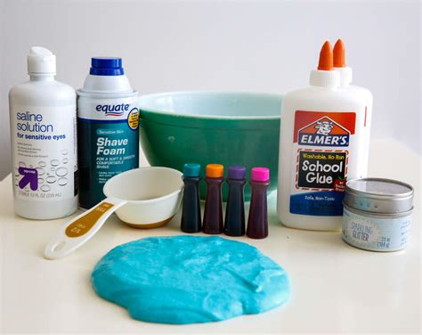 Fluffy Slime Recipe - Thirty Handmade Days - Shaving Cream Slime