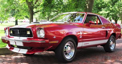 1978 Ford Mustang II Hatchback Red Fire | Ford Daily Trucks