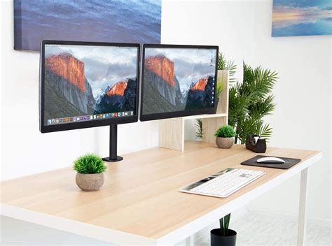 Dual Monitor Stand Dual Computer Screen Arms | ubicaciondepersonas.cdmx ...