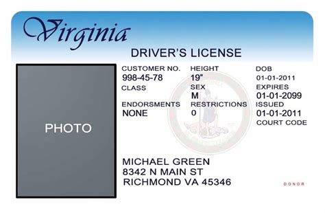 16 Driver License Template Photoshop PSD Images - Texas Drivers License ...