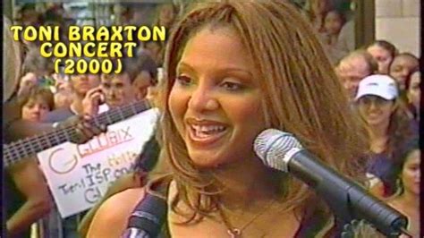 Toni Braxton LIVE 2000 Summer Concert & Interview - YouTube | Toni ...