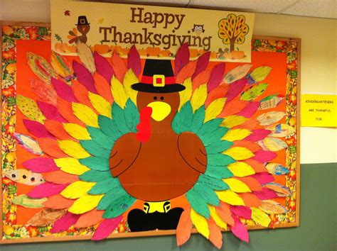 Kindergarteners are thankful for... Thanksgiving bulletin board. Each ...